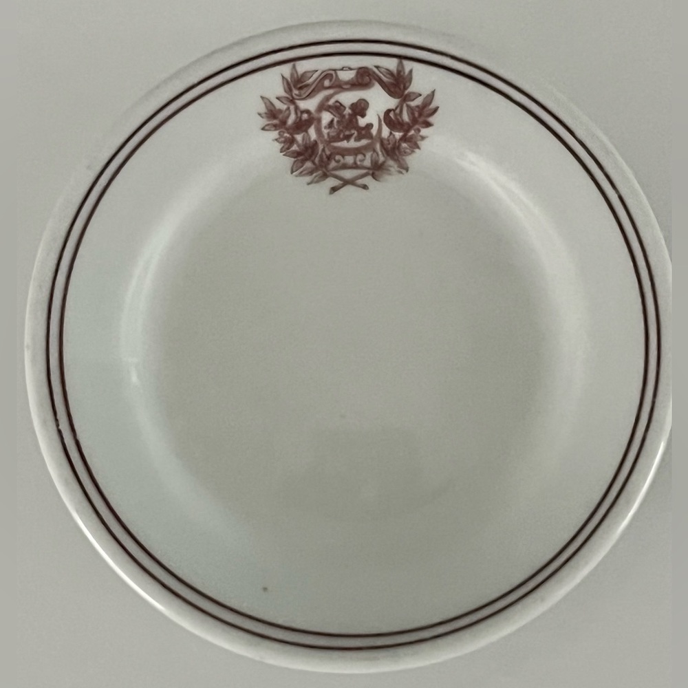 Vintage small German made maritime plate
